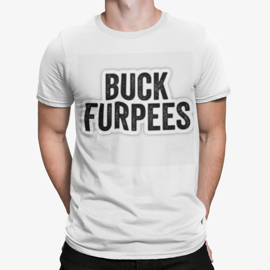 Buck Furpees T-Shirt -Gym Sport Weights Arnie Retro Men Training Burpees