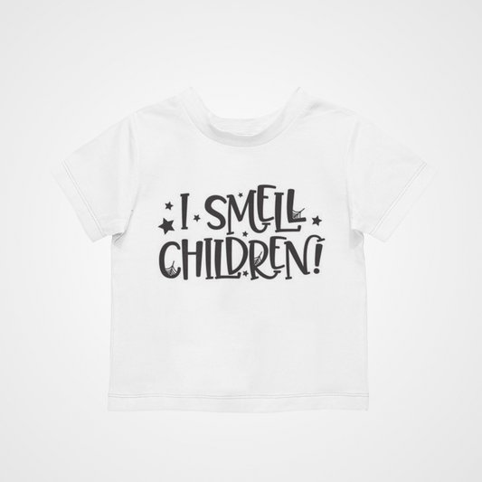 I Smell Children T-Shirt - Horror Movie Film  Funny Hocus Retro Halloween Kids 2