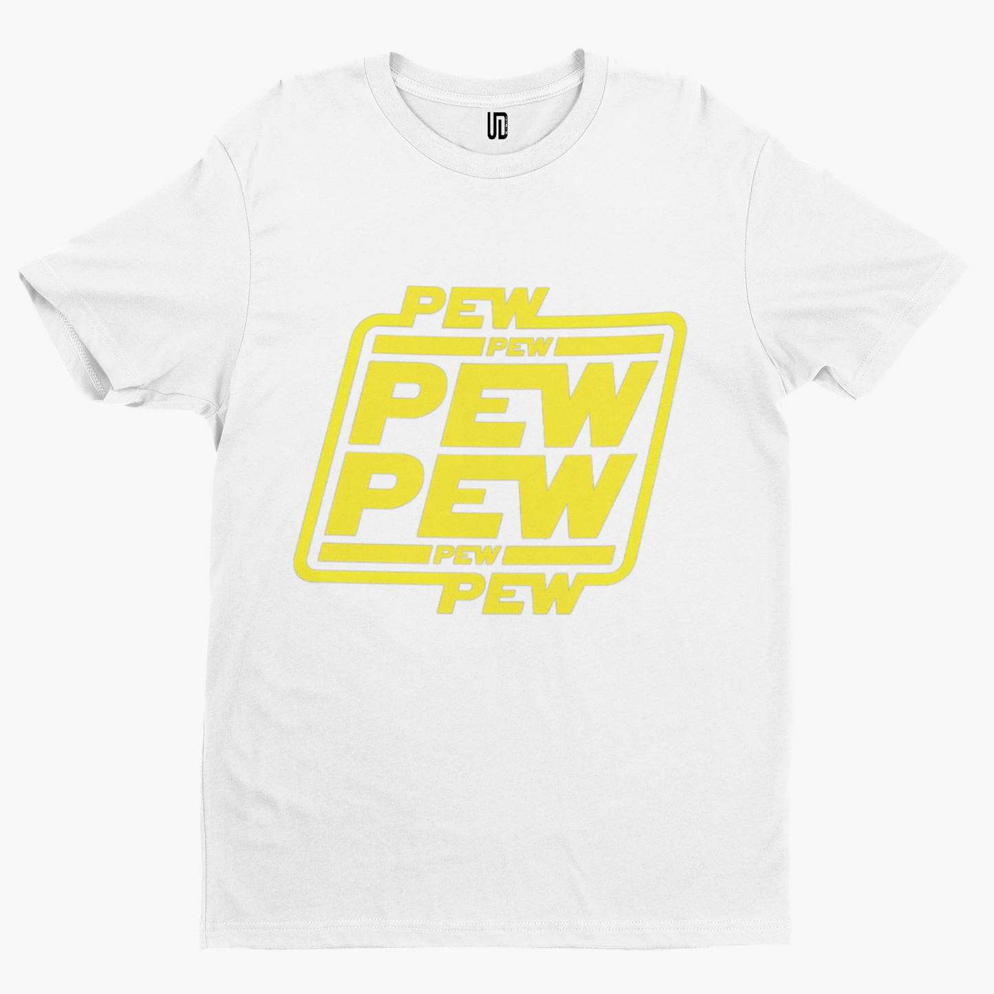 Pew Pew Wars T-Shirt - Cool Comedy Funny Film Gift Film Movie TV Star