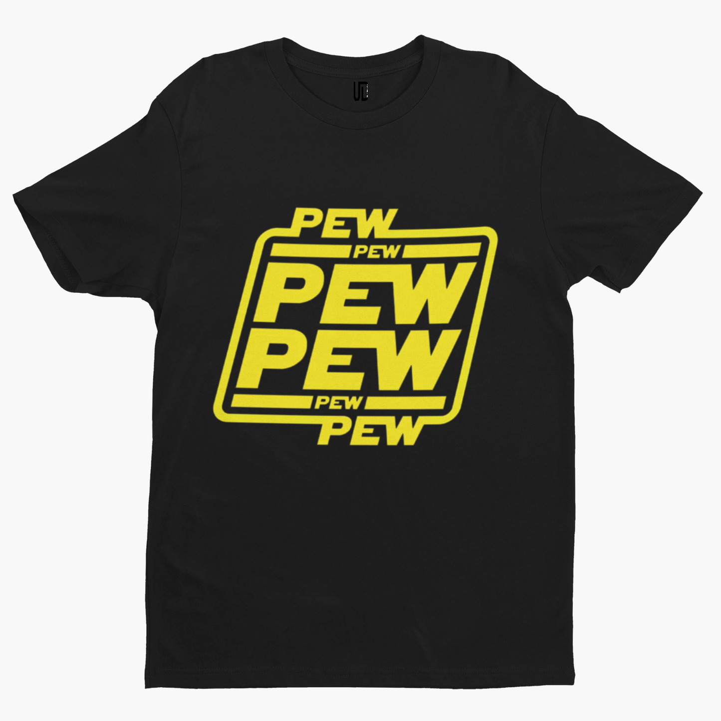 Pew Pew Wars T-Shirt - Cool Comedy Funny Film Gift Film Movie TV Star