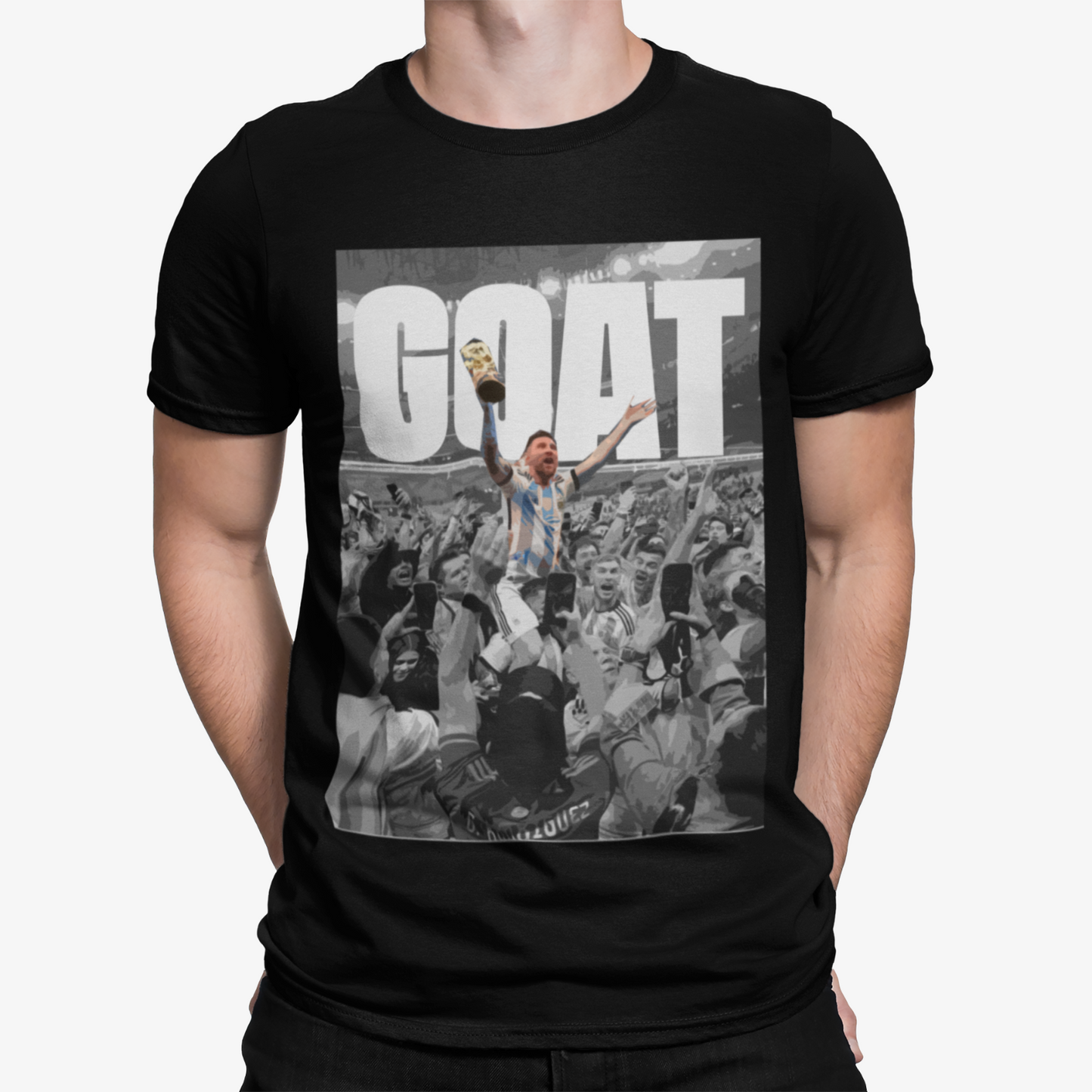 Leo Goat T-Shirt - Football Sport Argentina Diego Legend World Cup Messi