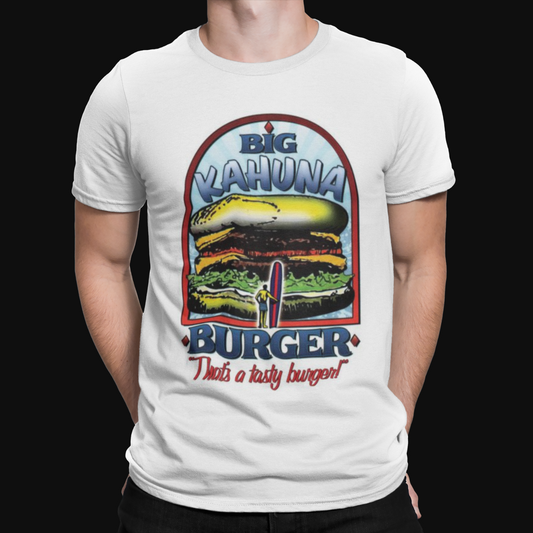 Big Kahuna Burger T-Shirt - Pulp Fiction - Retro - Action - Film - Movie - Cool