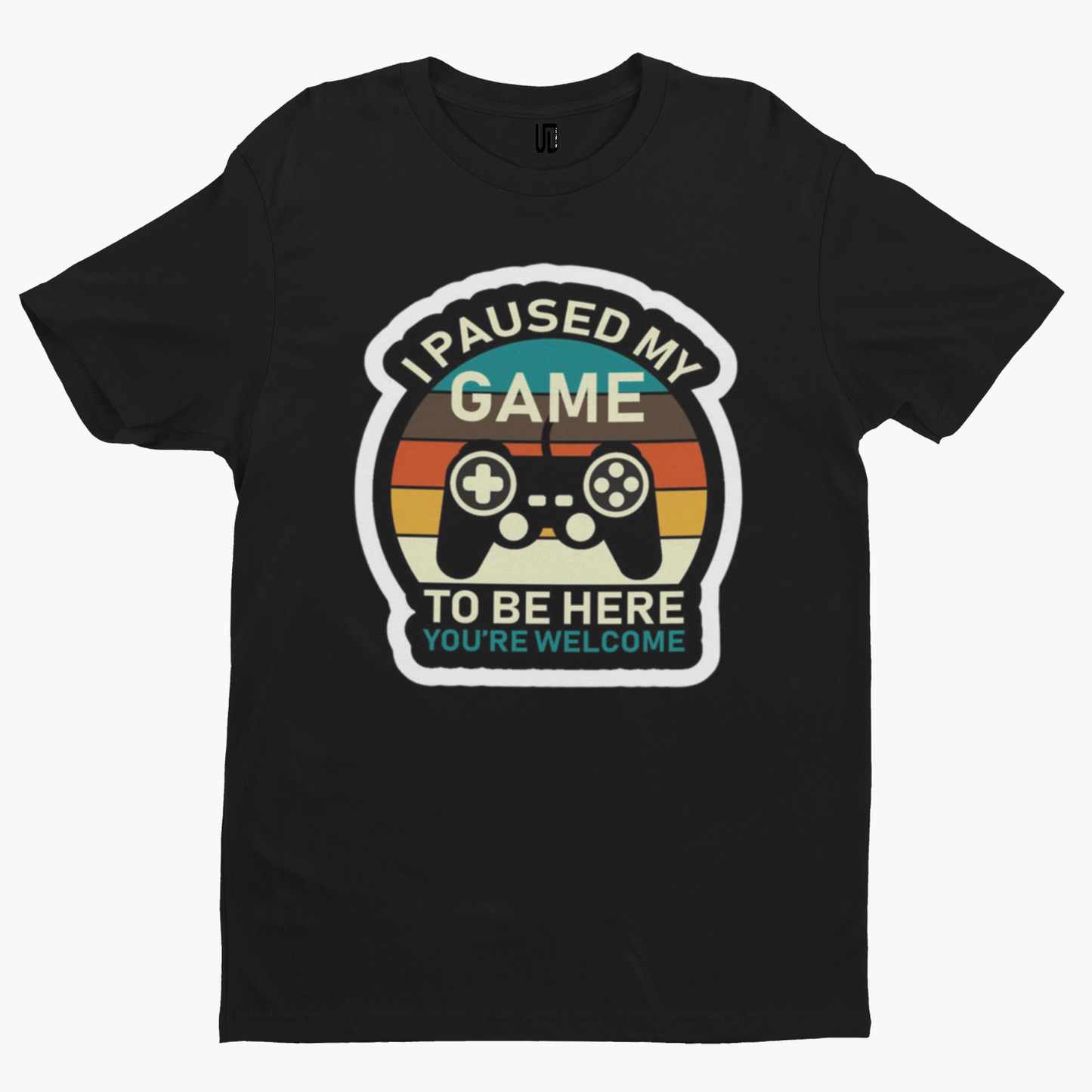 Paused My Game T-Shirt - Comedy Funny Film Gift Film Movie TV Gamer Novelty