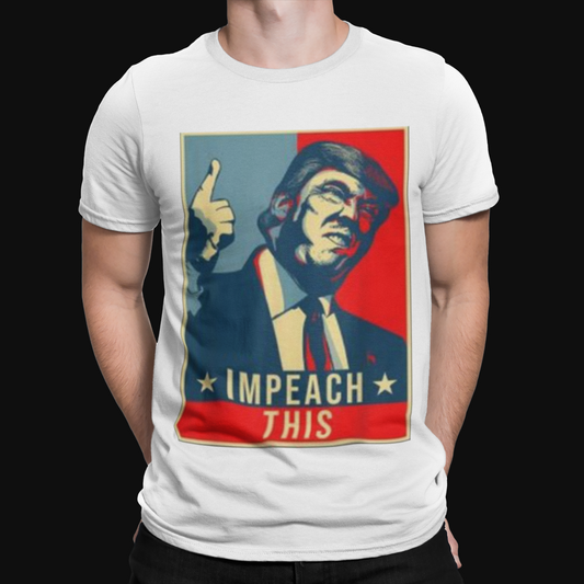 Impeach Trump T-Shirt - Retro Biden Hope  Film TV Funny USA Politics US Election