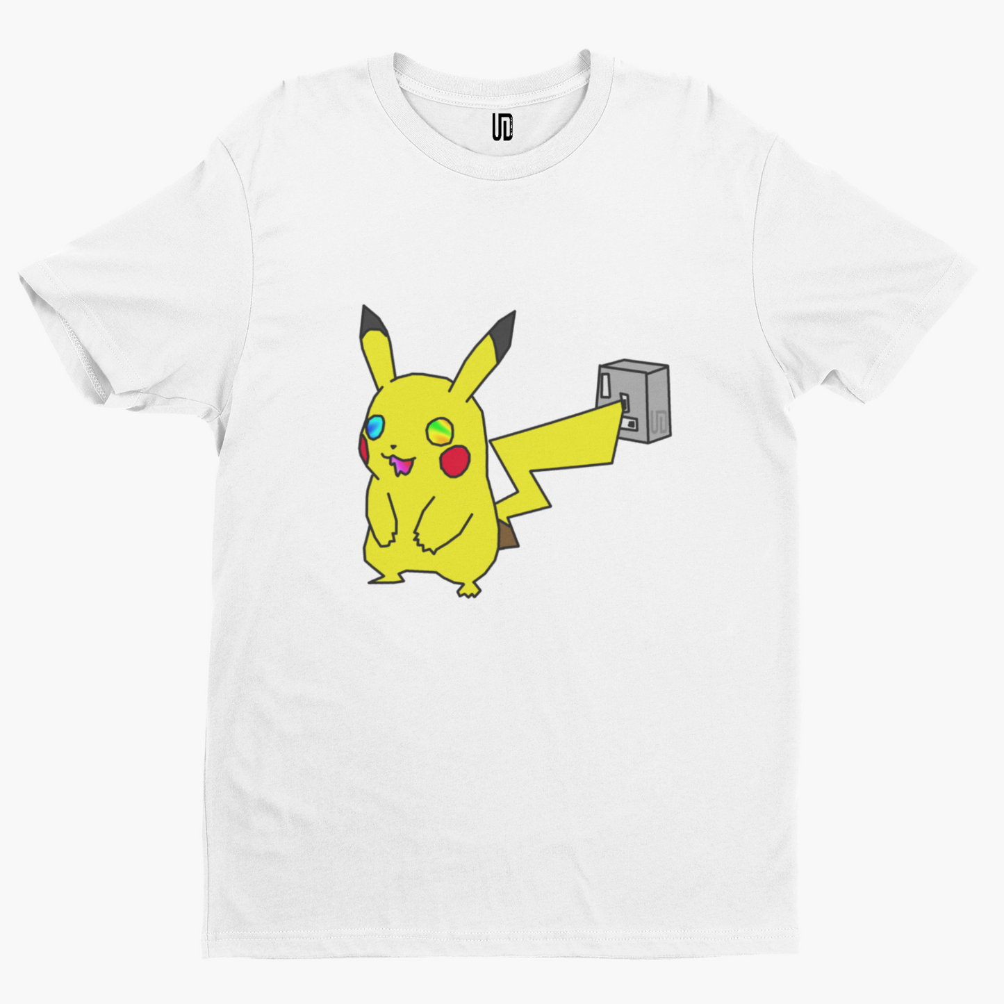 High Pika T-Shirt - Cool Gamer Funny Retro Game Comic Arcade Movie TV Nerd