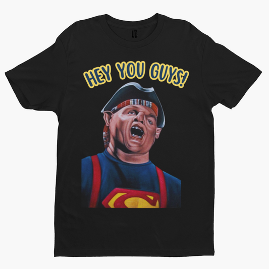 Hey You Guys T-Shirt- Film Movie Poster Comic Comedy Hero Cool Goonies 80s 90s