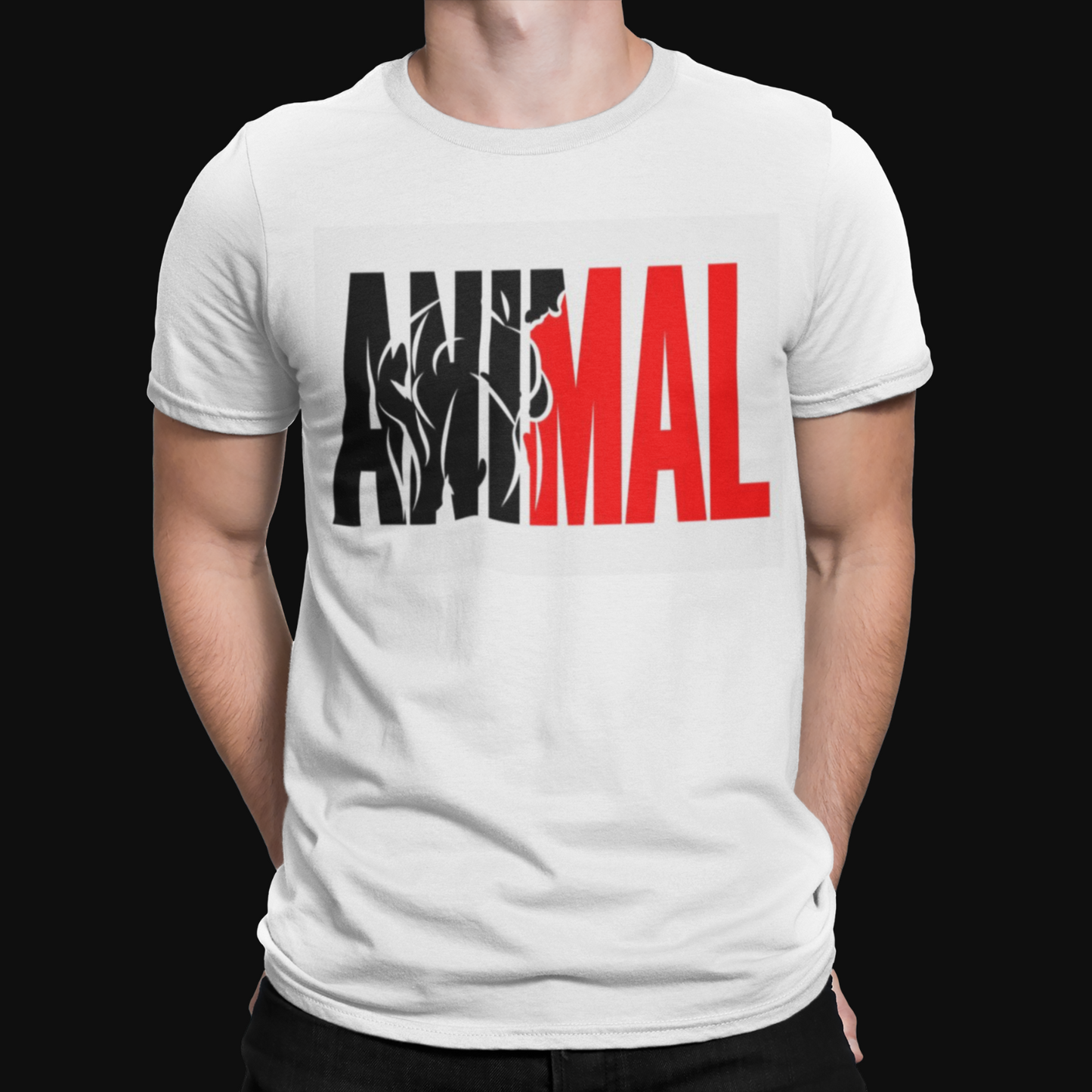 Arnold Animal T-Shirt-Navy - Tv Show MMA UFC Retro Cool Sport Hipster  USA