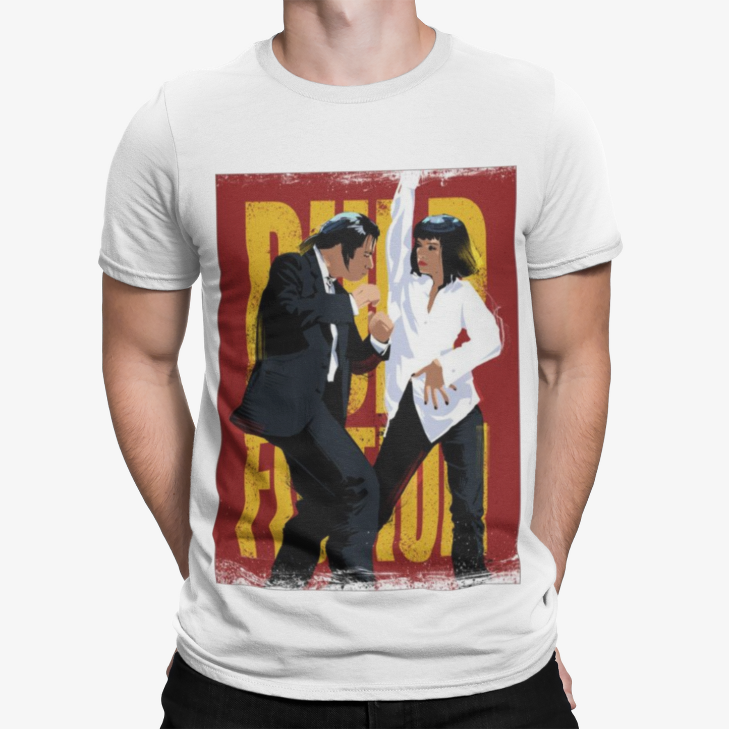 Pulp Fiction Dance T-Shirt - Comedy Retro Cool 80s 90s Movie Film TV Funny