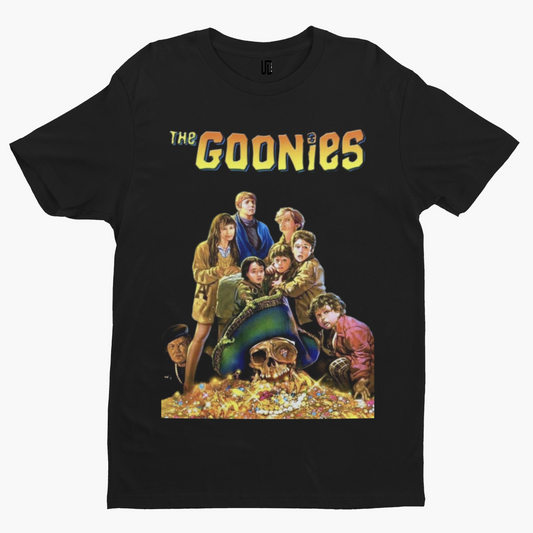 Goonies T-Shirt- Film Movie Poster Comic Comedy Hero Cool Goonies 80s 90s