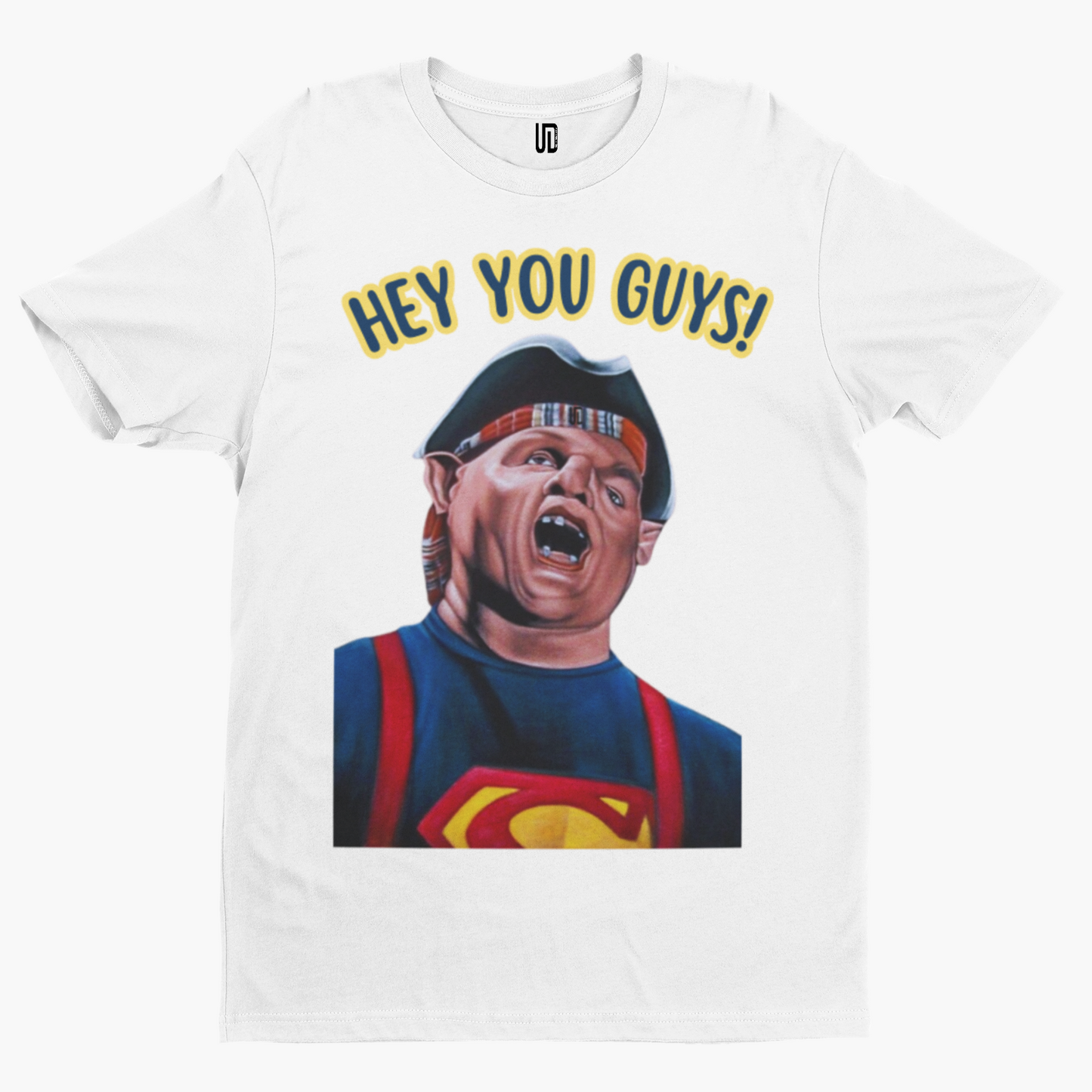 Hey You Guys T-Shirt- Film Movie Poster Comic Comedy Hero Cool Goonies 80s 90s