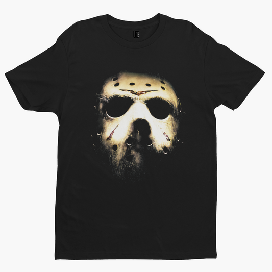 Halloween Mask T-Shirt - Film TV Funny Horror Halloween Action Retro Comic