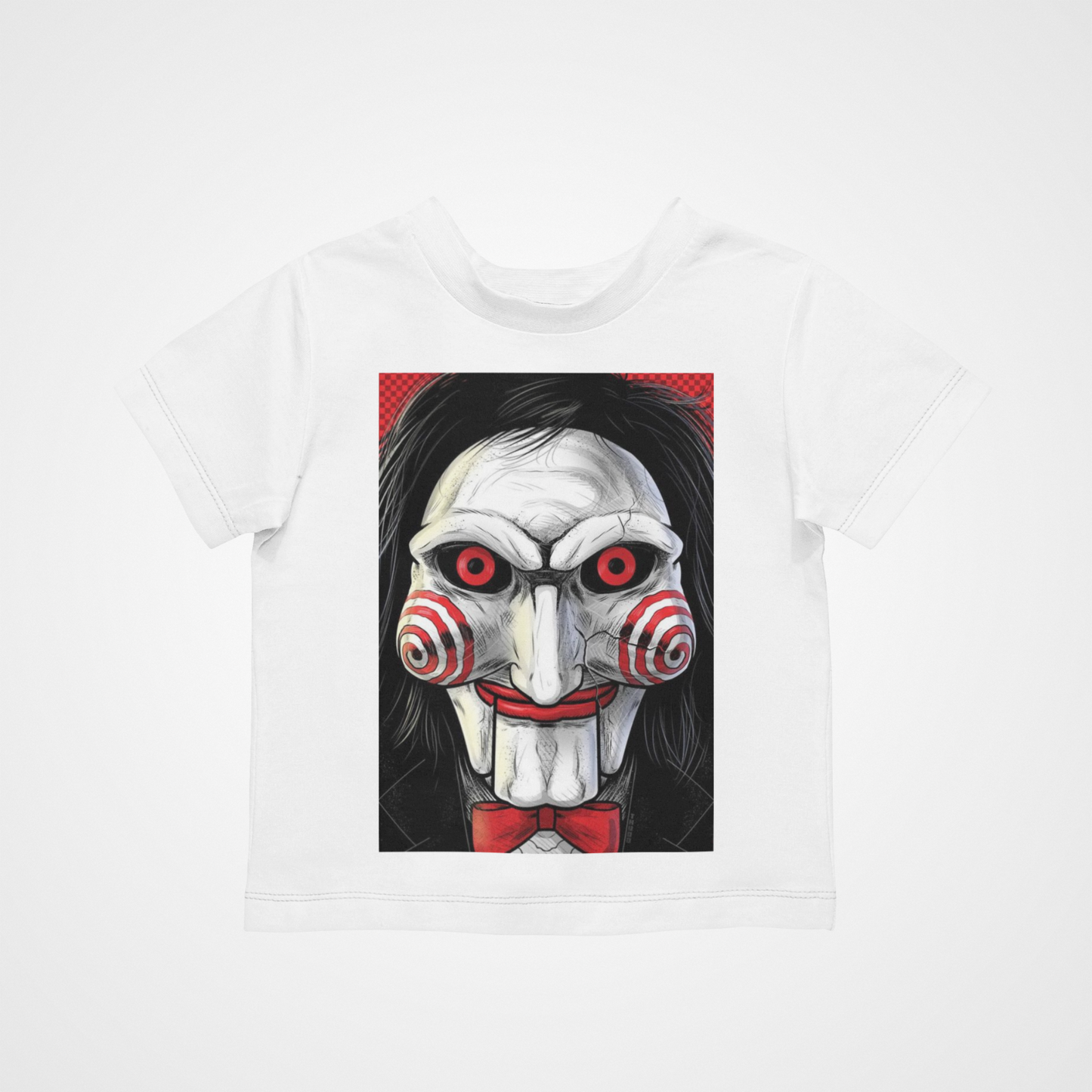 Saw Mask T-Shirt - Retro - Film - TV - Movie -80s - Gift Halloween Kids