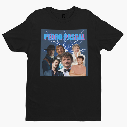 Pedro Pascal Group T-Shirt- Film Movie Poster Comic Comedy Last Us Cool 80s 90s