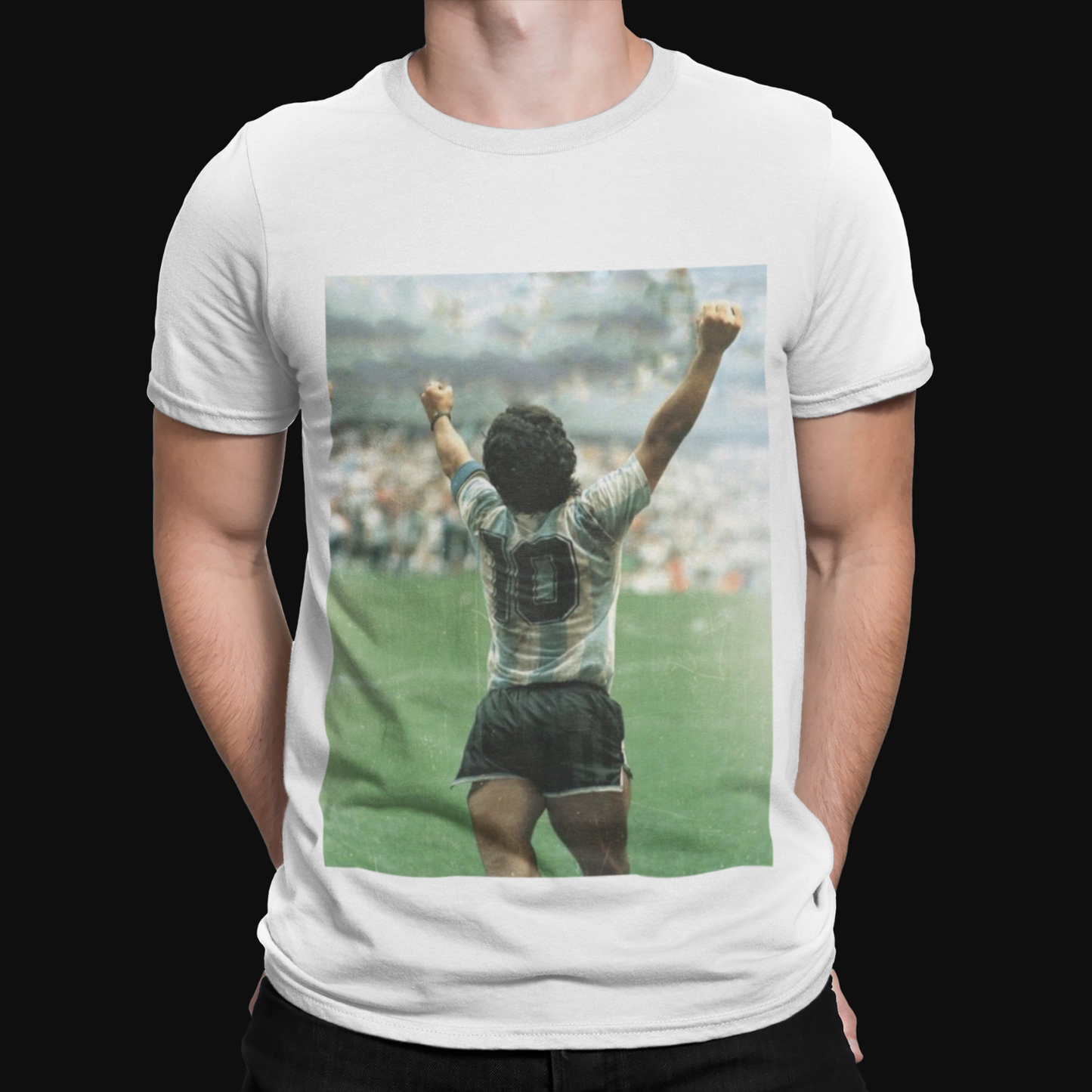 Maradona 10 T-Shirt - Football - Sport - Iconic - Diego - Legend - Retro - Cool