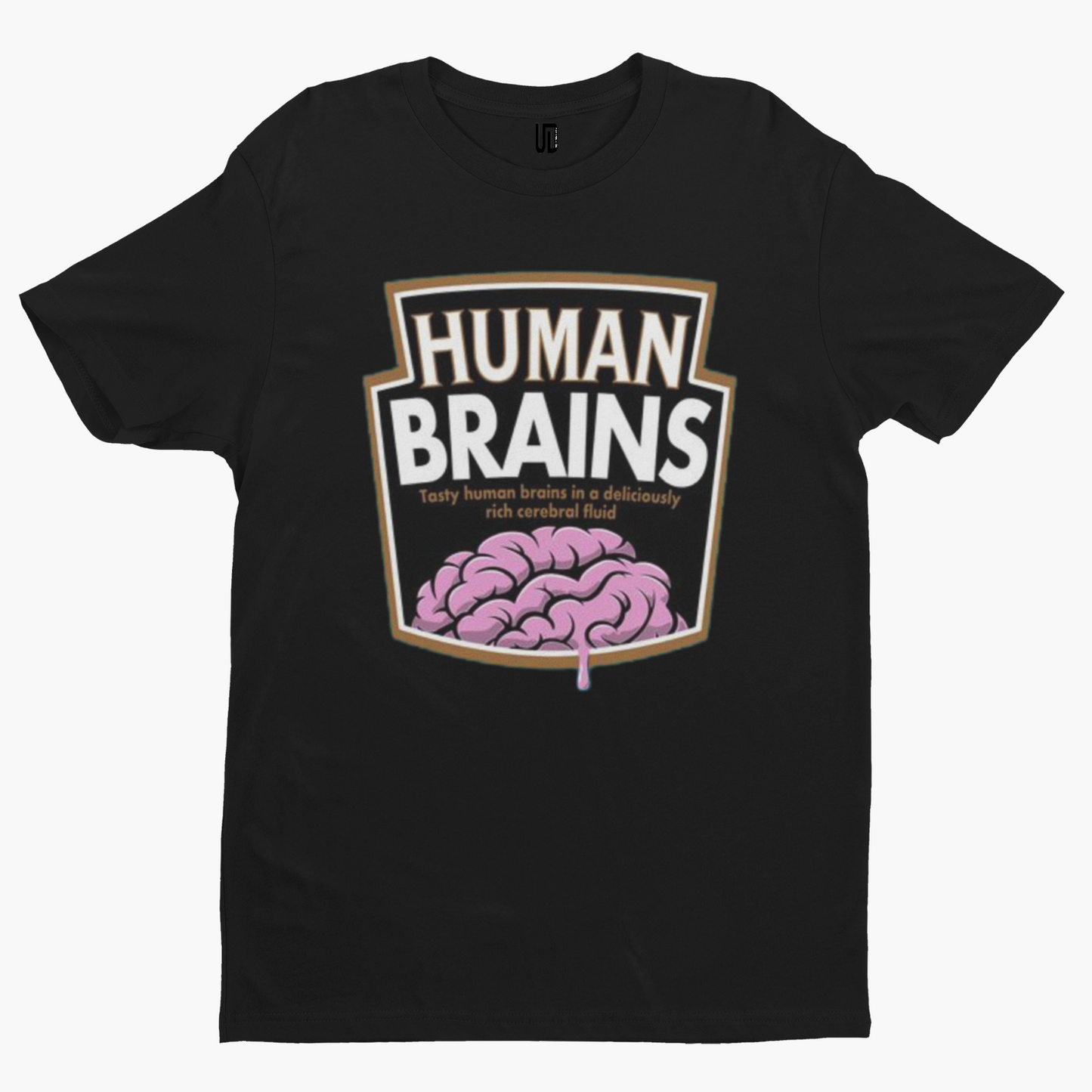 Human Brains Can T-Shirt - Xmas Funny Beans Comedy Retro UK Warhol Parody