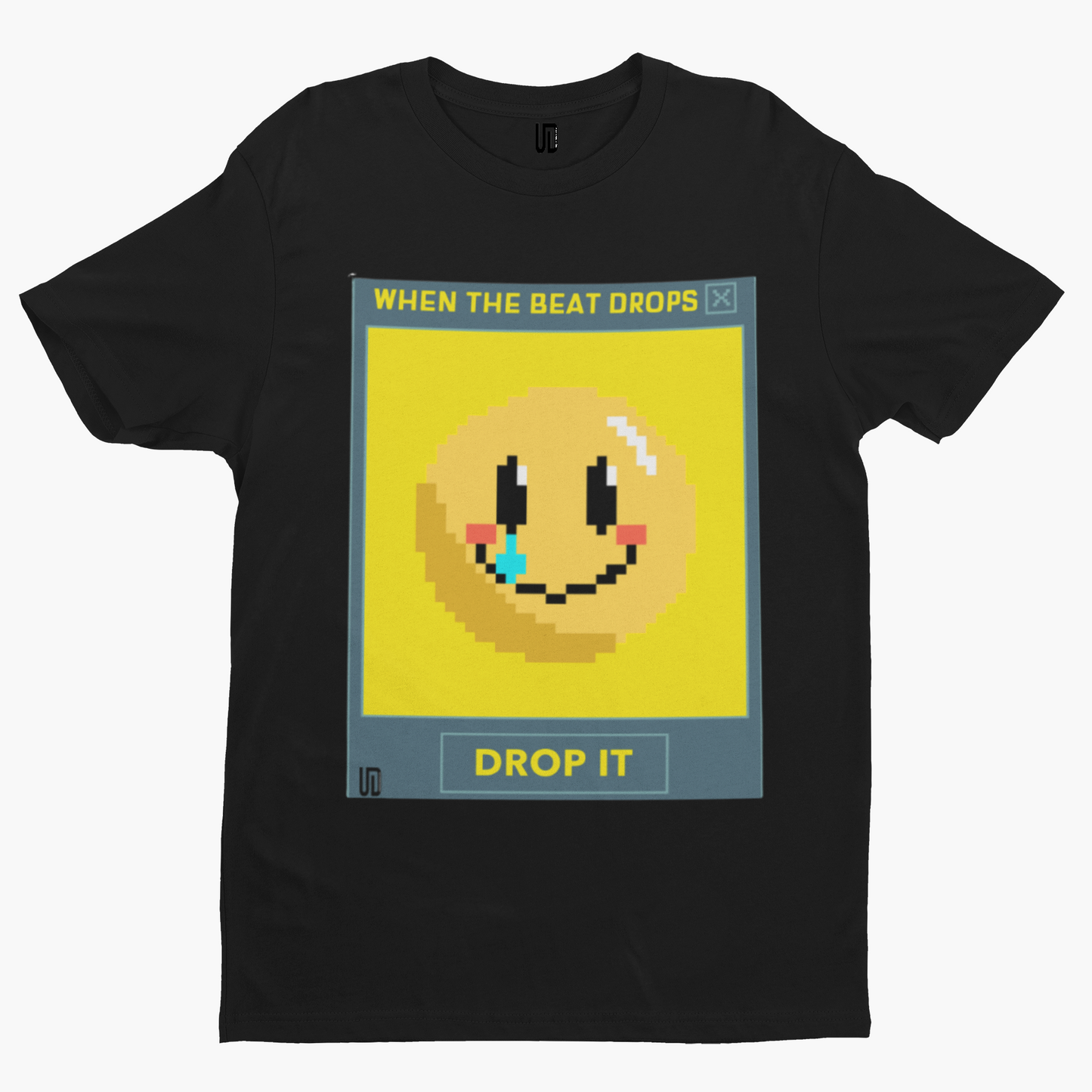 When The Beat Drops T-Shirt - Retro Trippy Festival Rave Music Drugs Funny Pills