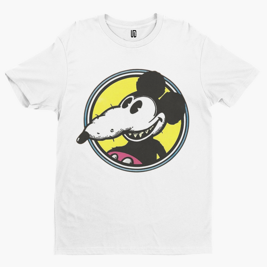 Mickey Rat T-Shirt -  Funny Retro Cool Clubhouse Cartoon TV Film