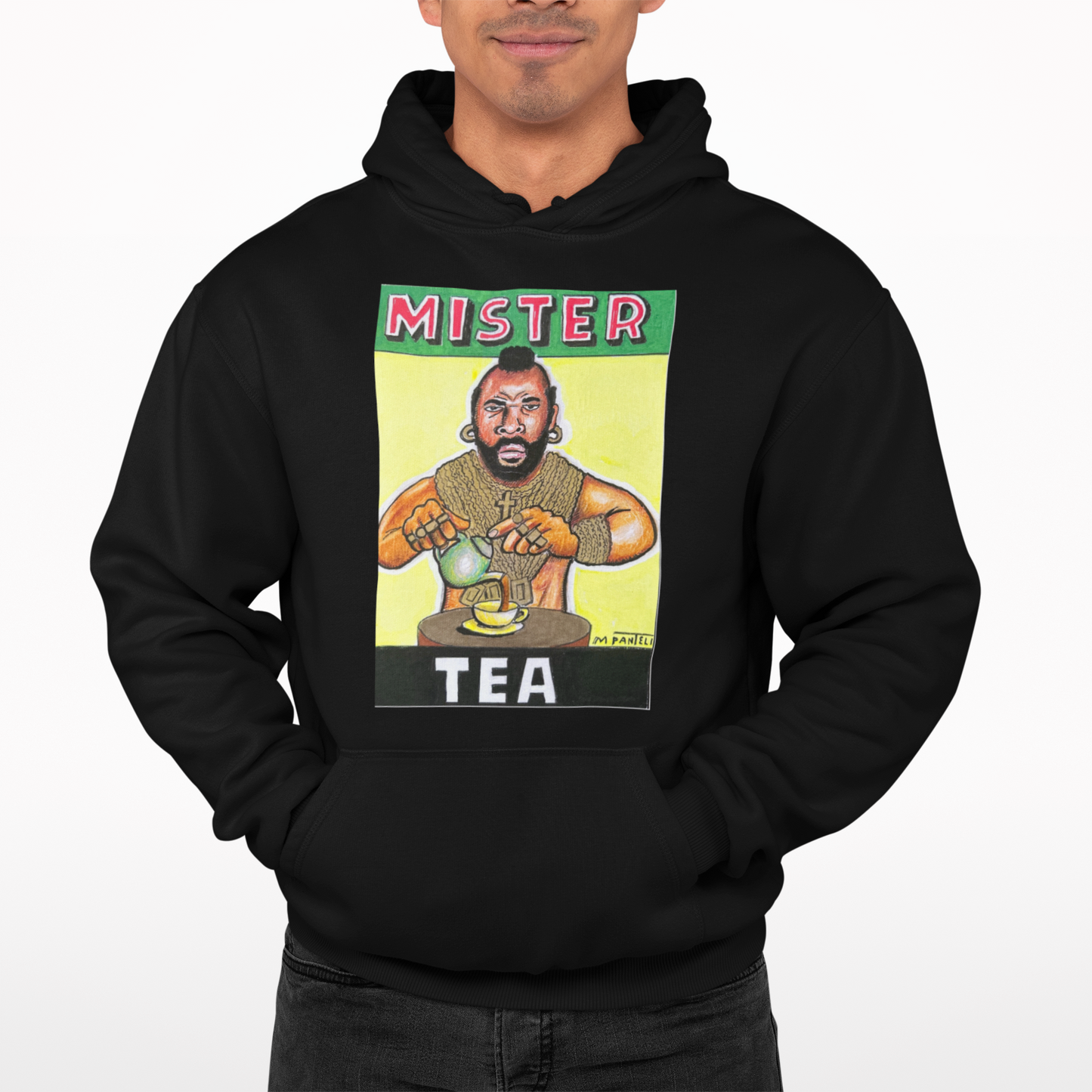 Mister Tea Hoodie - Panteli Comics