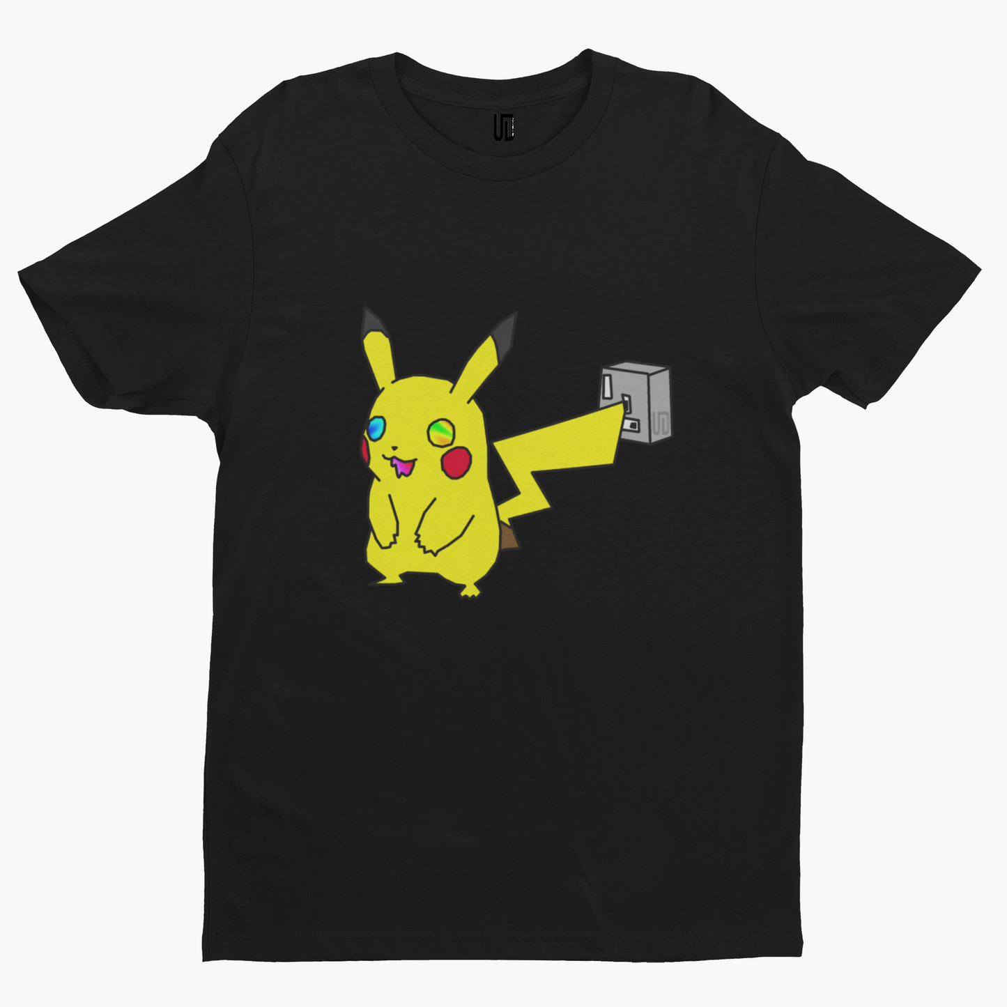 High Pika T-Shirt - Cool Gamer Funny Retro Game Comic Arcade Movie TV Nerd