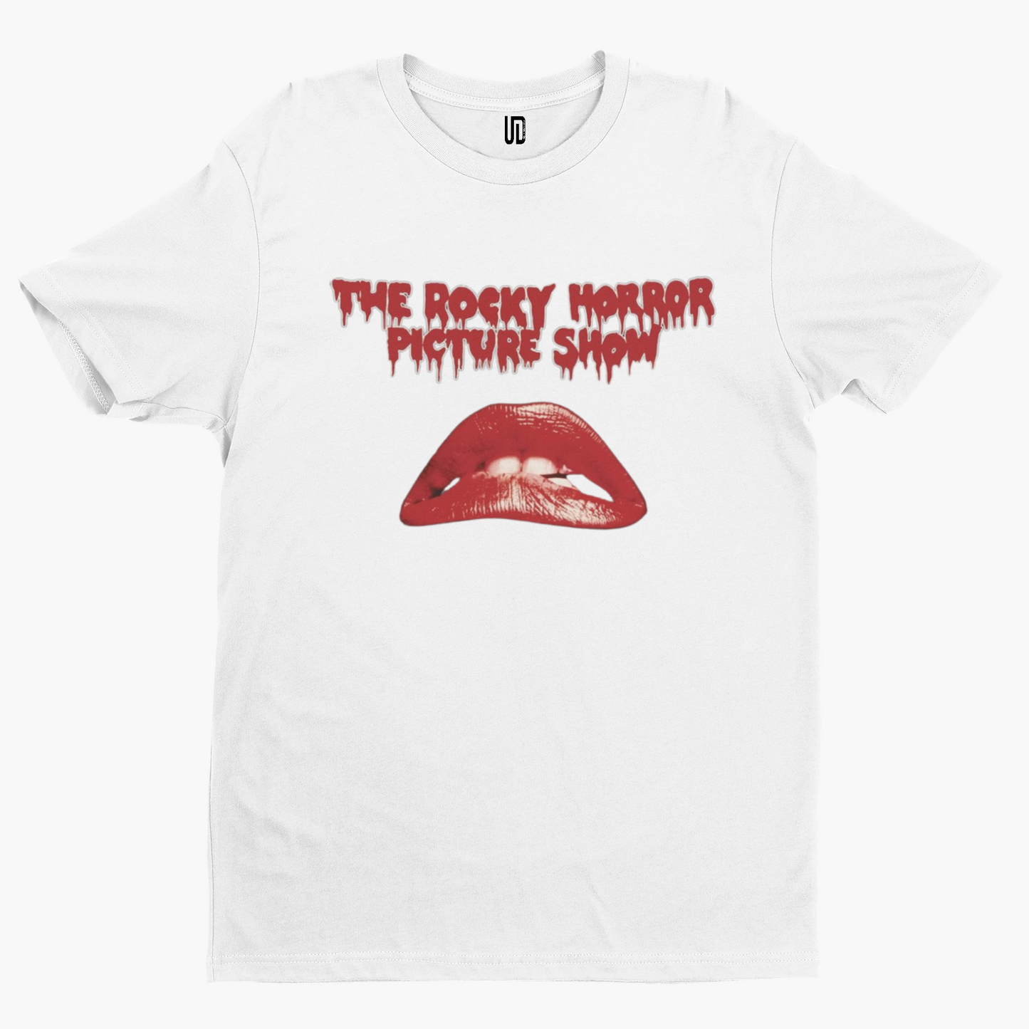 Rocky Horror Picture Show Lips T-Shirt -Movie Retro Film 80s Halloween UK