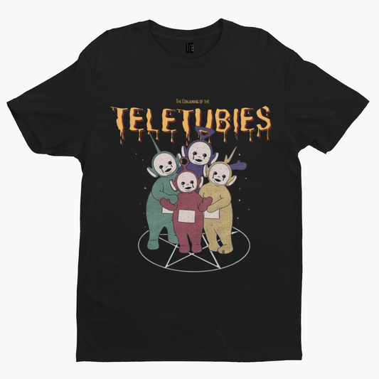 Conjuring of Teletubs T-Shirt -Comedy Funny Gift Film Movie TV Horror Adult