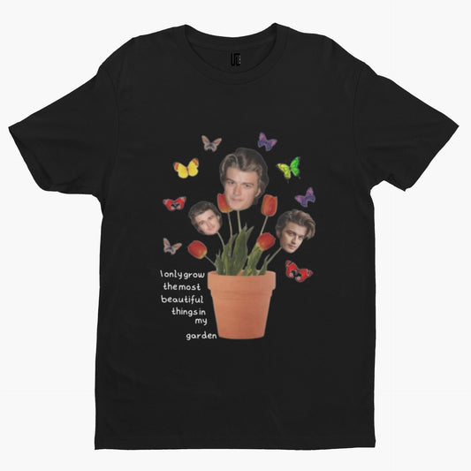 Only grow Beautiful Things In My Garden T-Shirt -Comedy Funny Gift Film Movie TV Horror Future Rock Keery