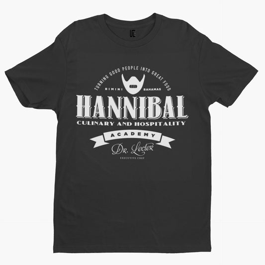 Hannibal Academy T-Shirt - Horror Halloween Movie Film TV Funny Cool Retro 80s